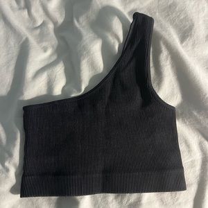 One shoulder tank top
